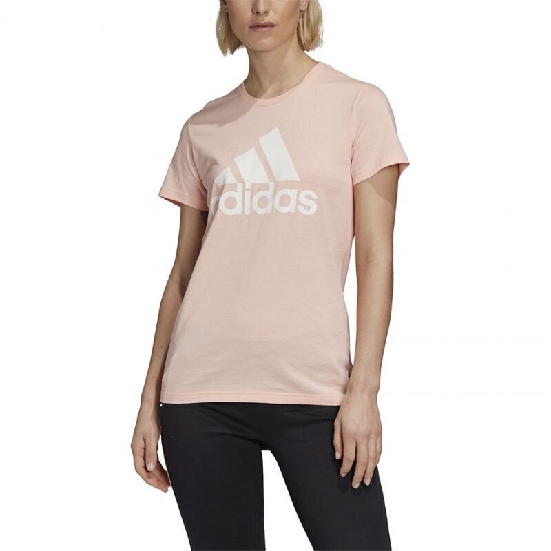 Naiste T-särk Adidas W BOS CO Tee W GC6948, 62347, virsik hind ja info | Naiste spordiriided | kaup24.ee