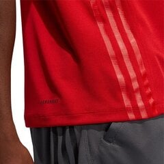 Спортивная футболка Adidas Aeroready 3-Stripes M FL4314, красная цена и информация | Мужская спортивная одежда | kaup24.ee