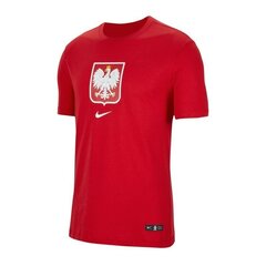 Спортивная футболка Nike Poland Crest Jr CU1212 611 цена и информация | Рубашки для мальчиков | kaup24.ee