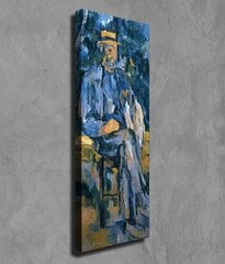 Reproduktsioon Istuv mees (Paul Cézanne) hind ja info | Seinapildid | kaup24.ee