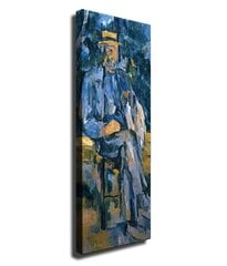 Reproduktsioon Istuv mees (Paul Cézanne) hind ja info | Seinapildid | kaup24.ee