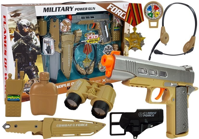Sõjaväe komplekt koos tarvikutega hind ja info | Poiste mänguasjad | kaup24.ee
