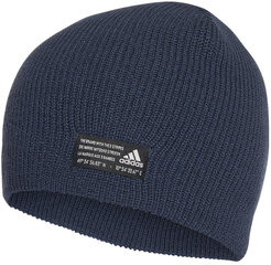 Adidas Kootud Mütsid Perf Beanie Blue GS2114/OSFM hind ja info | Meeste sallid, mütsid ja kindad | kaup24.ee