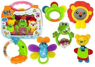 Kõristi- ja närimiskomplekt beebidele hind ja info | Imikute mänguasjad | kaup24.ee