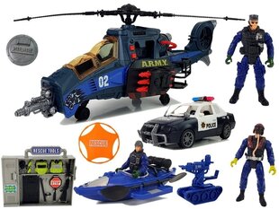 Полицейский вертолет с аксессуарами цена и информация | Игрушки для мальчиков | kaup24.ee