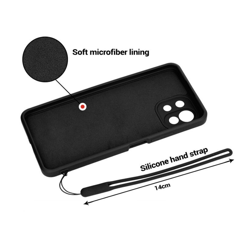 Vennus Silicone Ring telefoniümbris sobib Samsung Galaxy A72 / A72 5G, sinine hind ja info | Telefoni kaaned, ümbrised | kaup24.ee