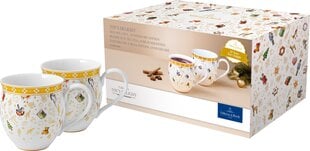 Villeroy & Boch набор чашек Toy's Delight, 2 шт. цена и информация | Стаканы, фужеры, кувшины | kaup24.ee