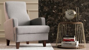 Кресло Kalune Design Kana Bergere, светло-серое цена и информация | Кресла в гостиную | kaup24.ee