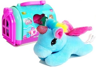 Пони-единорог с конвейерным талисманом в чемодане цена и информация | Мягкие игрушки | kaup24.ee