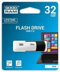 Goodram UCO2 Flash drive USB2.0 32GB цена и информация | USB накопители | kaup24.ee