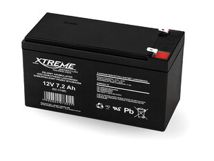 Свинцовый аккумулятор Xtreme 7.2Ач 12В цена и информация | Батареи | kaup24.ee