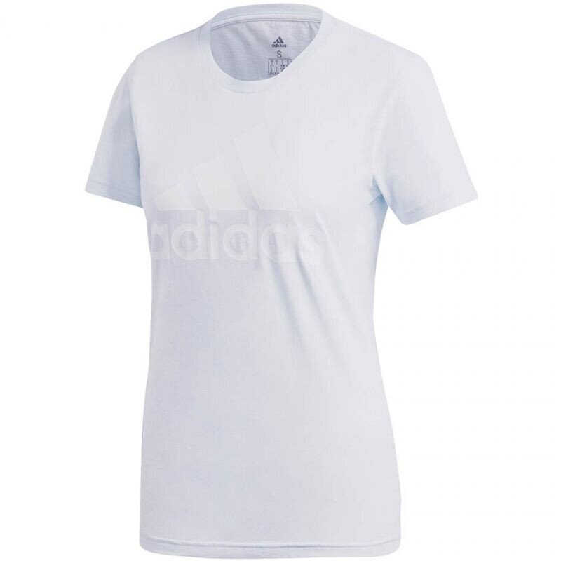 Naiste spordisärk adidas W BOS CO Tee W FQ3241, valge hind ja info | Naiste spordiriided | kaup24.ee