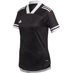 Спортивная футболка женская Adidas Condivo 20 W FT7245, 67653, черная цена и информация | Спортивная одежда женская | kaup24.ee