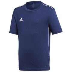 Спортивная футболка для мальчиков Adidas Core 18 Training Jr CV3494 цена и информация | Рубашки для мальчиков | kaup24.ee