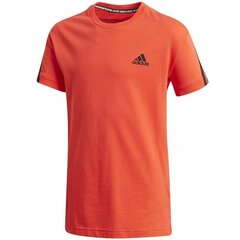 Спортивная футболка для детей Adidas B 3S Tee Jr GK3194, 68040, оранжевая цена и информация | Рубашки для мальчиков | kaup24.ee