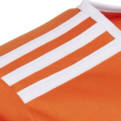 Poiste spordisärk Adidas Entrada 18 JSY Y Jr CF1043, 70053, oranž цена и информация | Рубашки для мальчиков | kaup24.ee