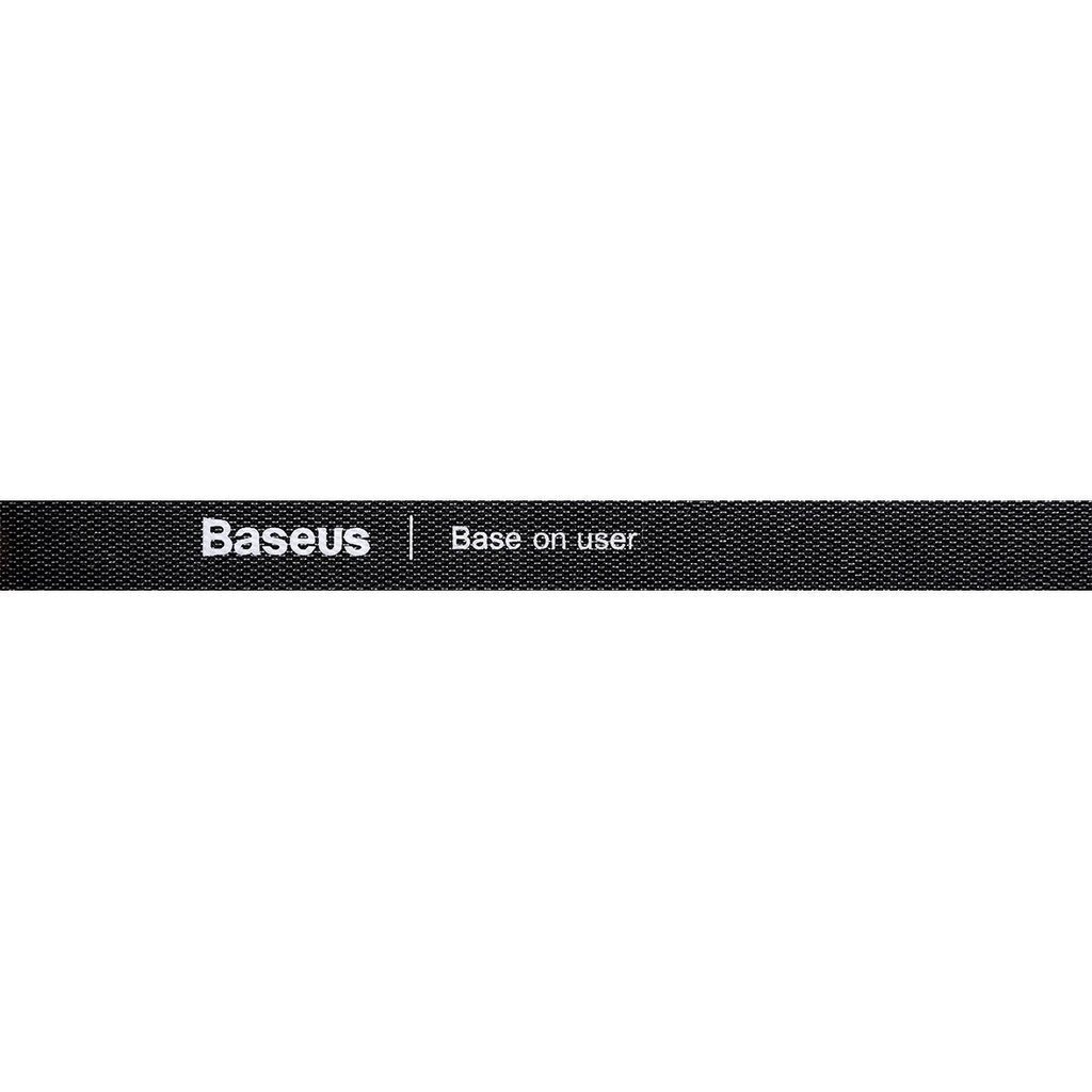 Baseus Rainbow Circle Velcro Straps 3m Black цена и информация | Mobiiltelefonide kaablid | kaup24.ee