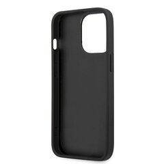 GUHCP13LPSASBBK Guess PU Leather Saffiano Case for iPhone 13 Pro Black цена и информация | Чехлы для телефонов | kaup24.ee