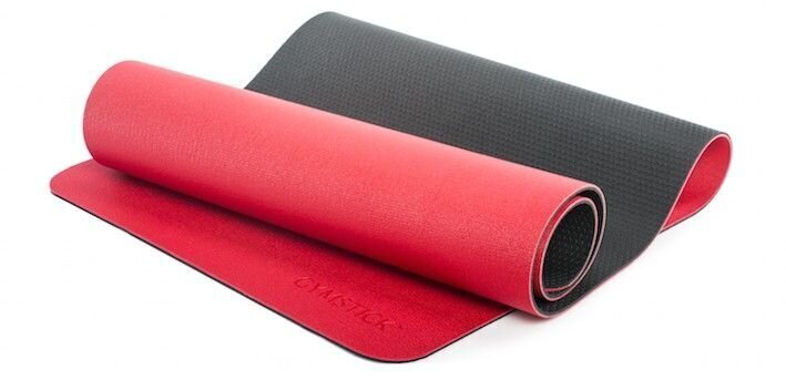 Joogamatt Gymstick PRO YOGA MAT punane/must hind ja info | Joogamatid | kaup24.ee