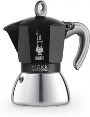 Кофеварка Moka Bialetti Induction на 4 чашки, красная цена и информация | Чайники, кофейники | kaup24.ee