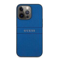 GUHCP13XPSASBBL Guess PU Leather Saffiano Case for iPhone 13 Pro Max Blue hind ja info | Telefoni kaaned, ümbrised | kaup24.ee