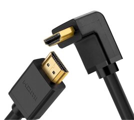 UGREEN HD103 cable HDMI to HDMI Angle, 4K, 2m (black) цена и информация | Кабели и провода | kaup24.ee