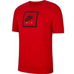Мужская спортивная футболка Nike SS Air 2 SS M BV7639 657, красная цена и информация | Мужская спортивная одежда | kaup24.ee