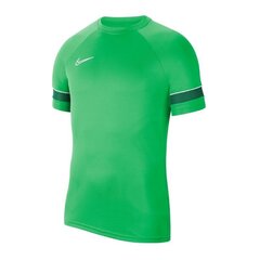 Мужская спортивная футболка Nike Dri-FIT Academy 21 M CW6101-362, зеленая цена и информация | Мужская спортивная одежда | kaup24.ee