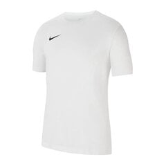 Мужская спортивная футболка Nike Dri-FIT Park 20 M CW6952-100, белая цена и информация | Мужская спортивная одежда | kaup24.ee