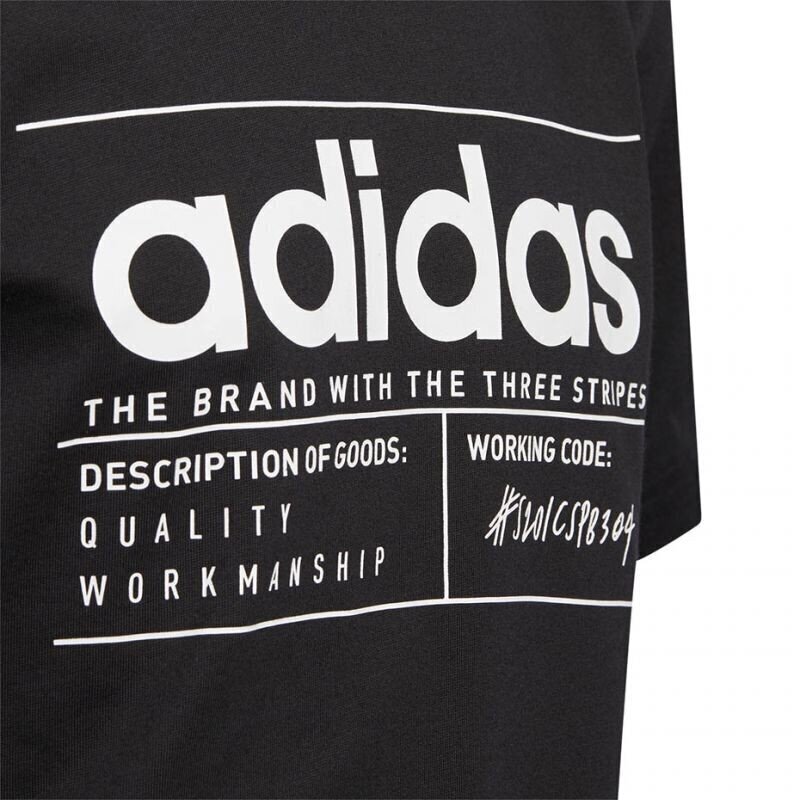 Poiste T-särk Adidas Youth Boys Brilliant Basic Jr FM0776 74741 hind ja info | Poiste särgid | kaup24.ee