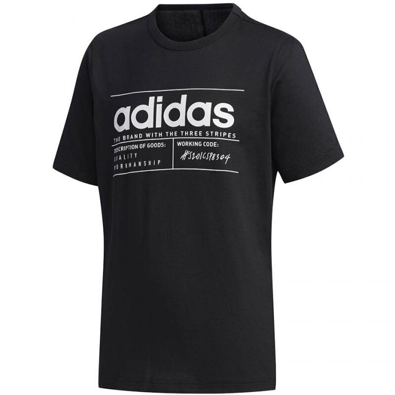 Poiste T-särk Adidas Youth Boys Brilliant Basic Jr FM0776 74741 hind ja info | Poiste särgid | kaup24.ee