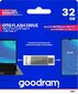 Mälupulk Goodram 32GB dual USB-A+USB-C, USB3.2 hõbedane цена и информация | Mälupulgad | kaup24.ee