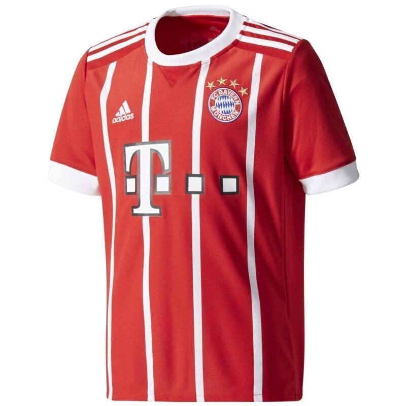Poiste spordisärk Adidas FC Bayern Munchen Junior AZ7954, punane цена и информация | Poiste särgid | kaup24.ee