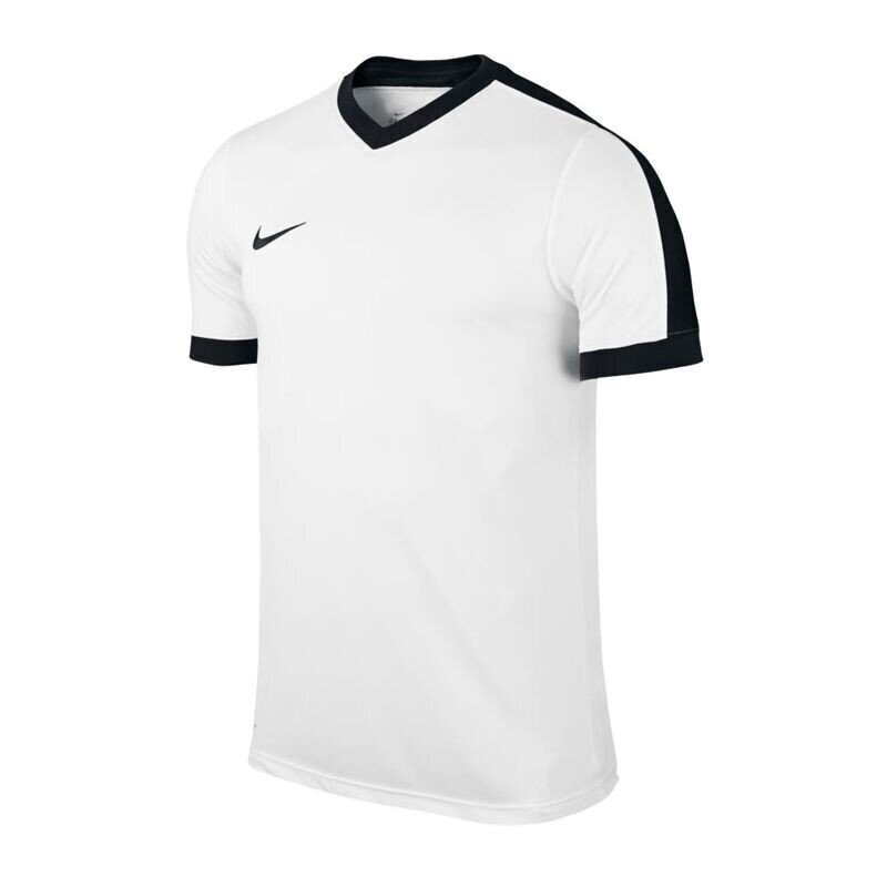 Laste T-särk Nike JR Striker IV Jr 725974-103, valge цена и информация | Poiste särgid | kaup24.ee