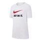 Laste T-särk Nike JR NSW Tee JDI Jr AR5249-100, valge цена и информация | Poiste särgid | kaup24.ee