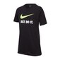 Laste T-särk Nike JR NSW Tee JDI Jr AR5249-014, must hind ja info | Poiste särgid | kaup24.ee