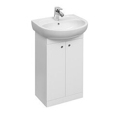 Шкафчик для ванной с раковиной Kolo Solo 50 см, белый цена и информация | Шкафчики для ванной | kaup24.ee