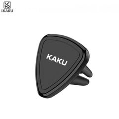 Telefonihoidja autosse iKaku KSC-207 Triangle Universal Car Air Vent phone Holder with magnetic, Black hind ja info | Mobiiltelefonide hoidjad | kaup24.ee