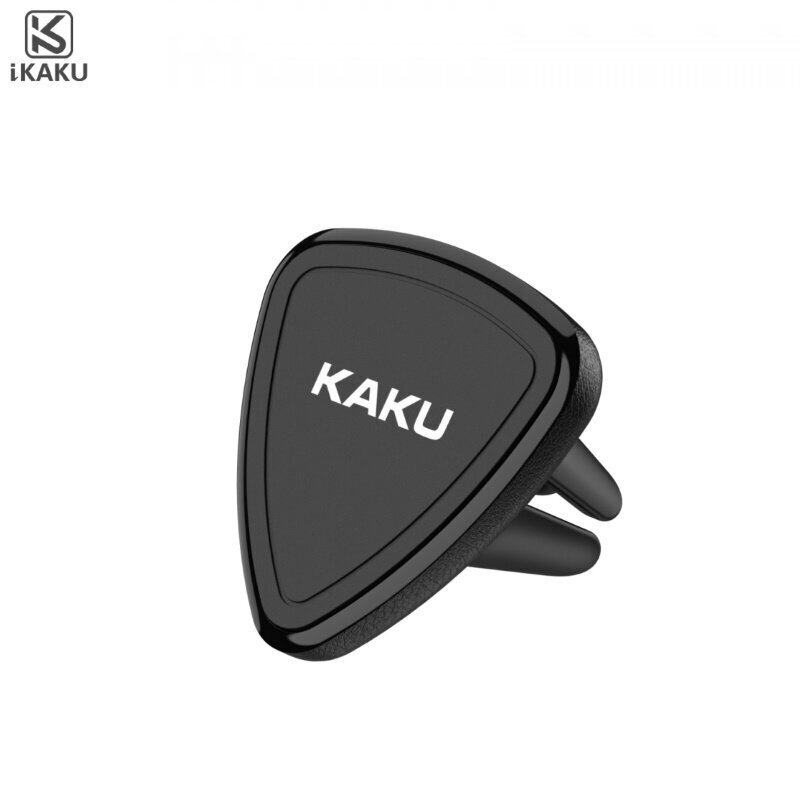 Telefonihoidja autosse iKaku KSC-207 Triangle Universal Car Air Vent phone Holder with magnetic, Black цена и информация | Mobiiltelefonide hoidjad | kaup24.ee