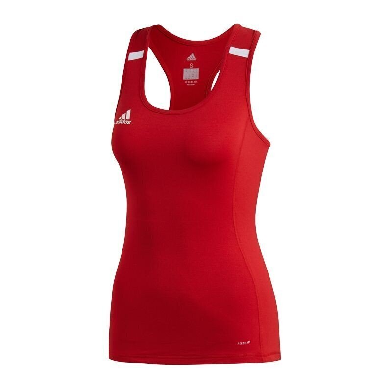 Naiste spordisärk Adidas Team 19 Compression Tank W DX7276 74683 hind ja info | Meeste spordiriided | kaup24.ee