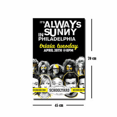 Reproduktsioon It's Always Sunny in Philadelphia hind ja info | Seinapildid | kaup24.ee