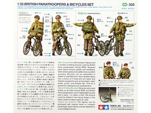 Конструктор Tamiya -british paratroopers set цена и информация | Конструкторы и кубики | kaup24.ee