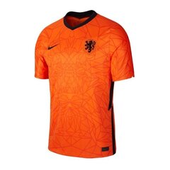 Мужская спортивная футболка Nike Netherlands Stadium Home, оранжевая CD0712-819 цена и информация | Мужская спортивная одежда | kaup24.ee