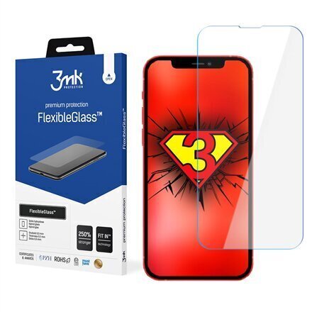 Kaitseklaas 3MK, telefonile Apple iPhone 13 Pro Max, läbipaistev hind ja info | Ekraani kaitsekiled | kaup24.ee