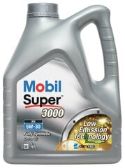 Mootoriõli Mobil Super 3000 XE 5W-30, 4L hind ja info | Mobil Autokaubad | kaup24.ee