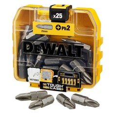 Kruvikeeraja otsik PH2x25mm 25tk. DEWALT DT71522-QZ цена и информация | Механические инструменты | kaup24.ee