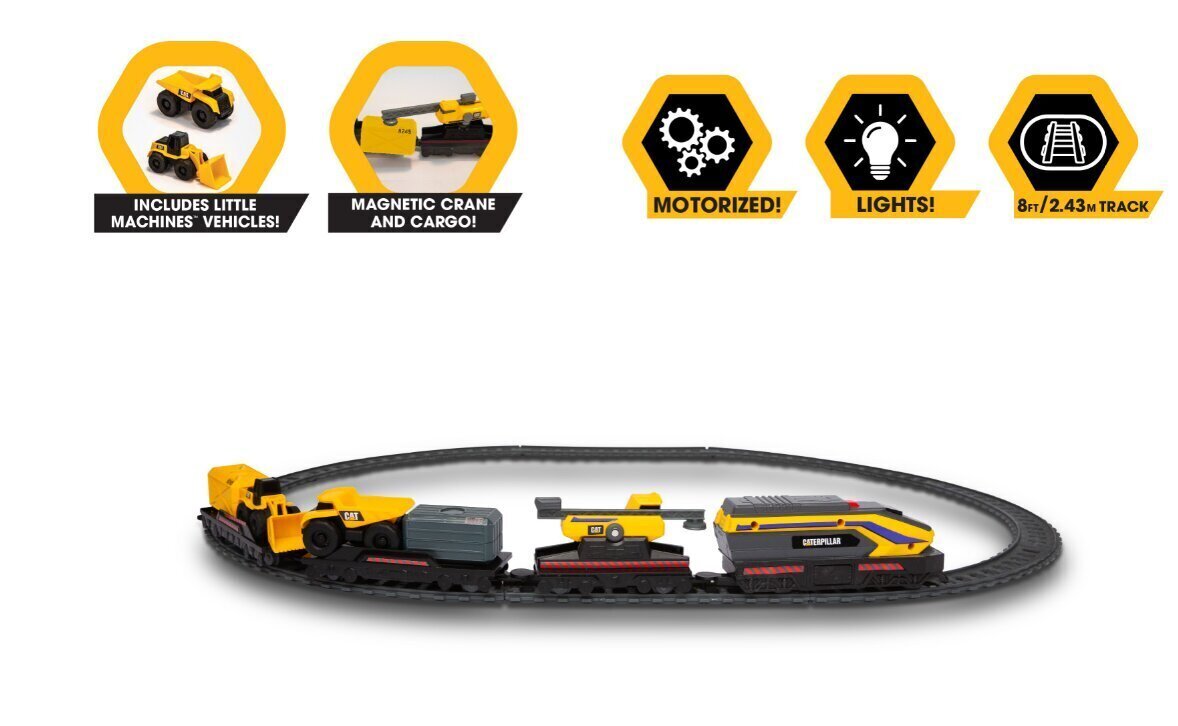 Rongikomplekt CAT Little Machines, 82949 hind ja info | Poiste mänguasjad | kaup24.ee