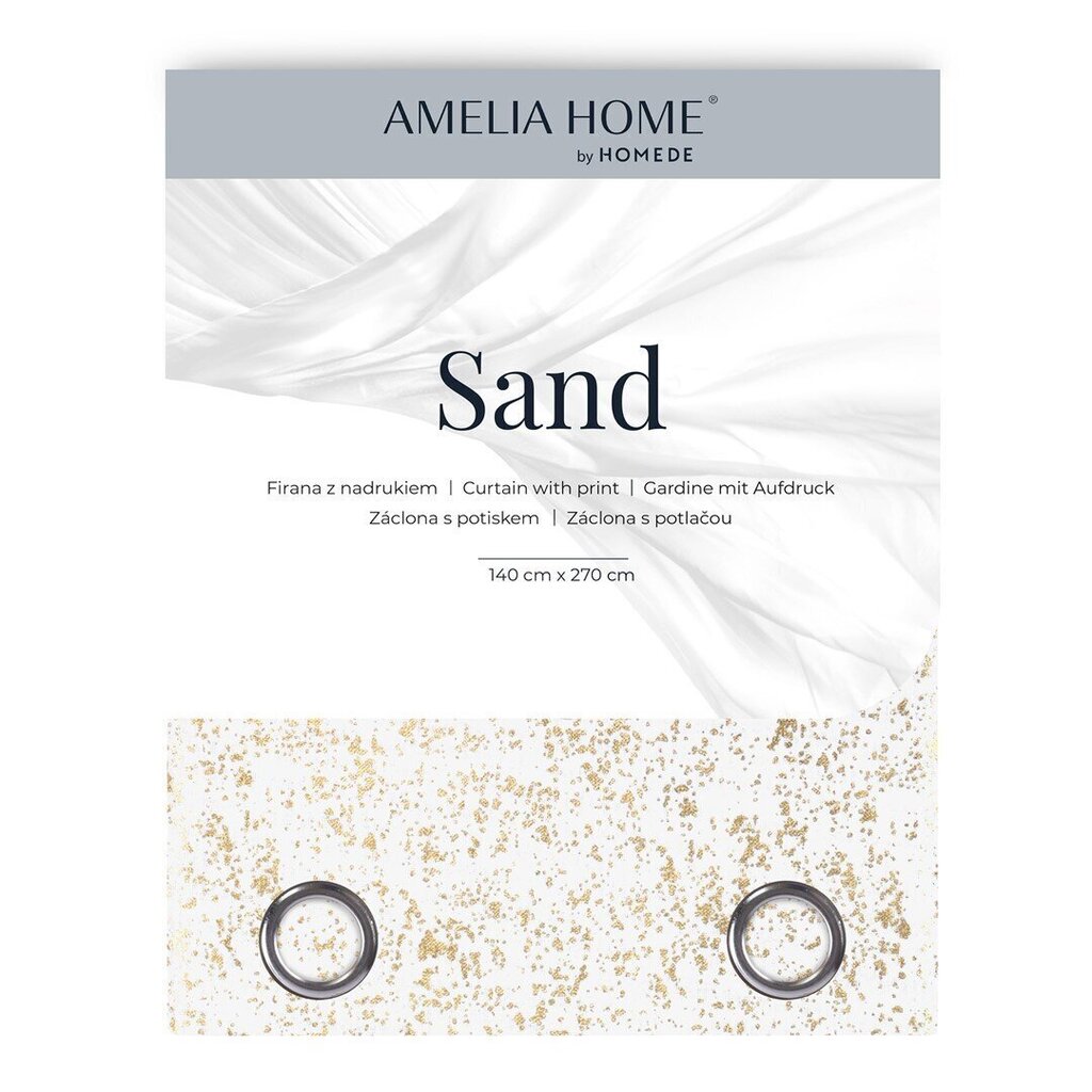 AmeliaHome kardin Sand hind ja info | Kardinad | kaup24.ee