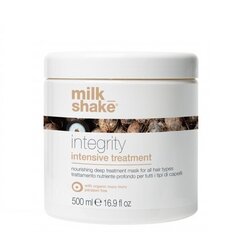 Tugevalt toitev juuksemask Milk_Shake Integrity Intensive Treatment New, 500 ml. цена и информация | Маски, масла, сыворотки | kaup24.ee