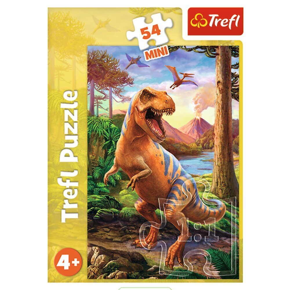 Mini pusle TREFL Dinosaurused, 54-osaline hind ja info | Pusled | kaup24.ee